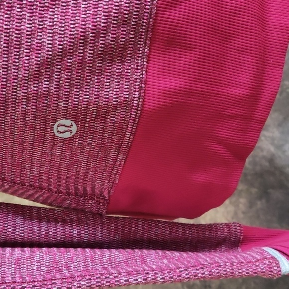 Lululemon Berry Rumble Pique Runderful 1/2 zip pullover 8 - Picture 8 of 10